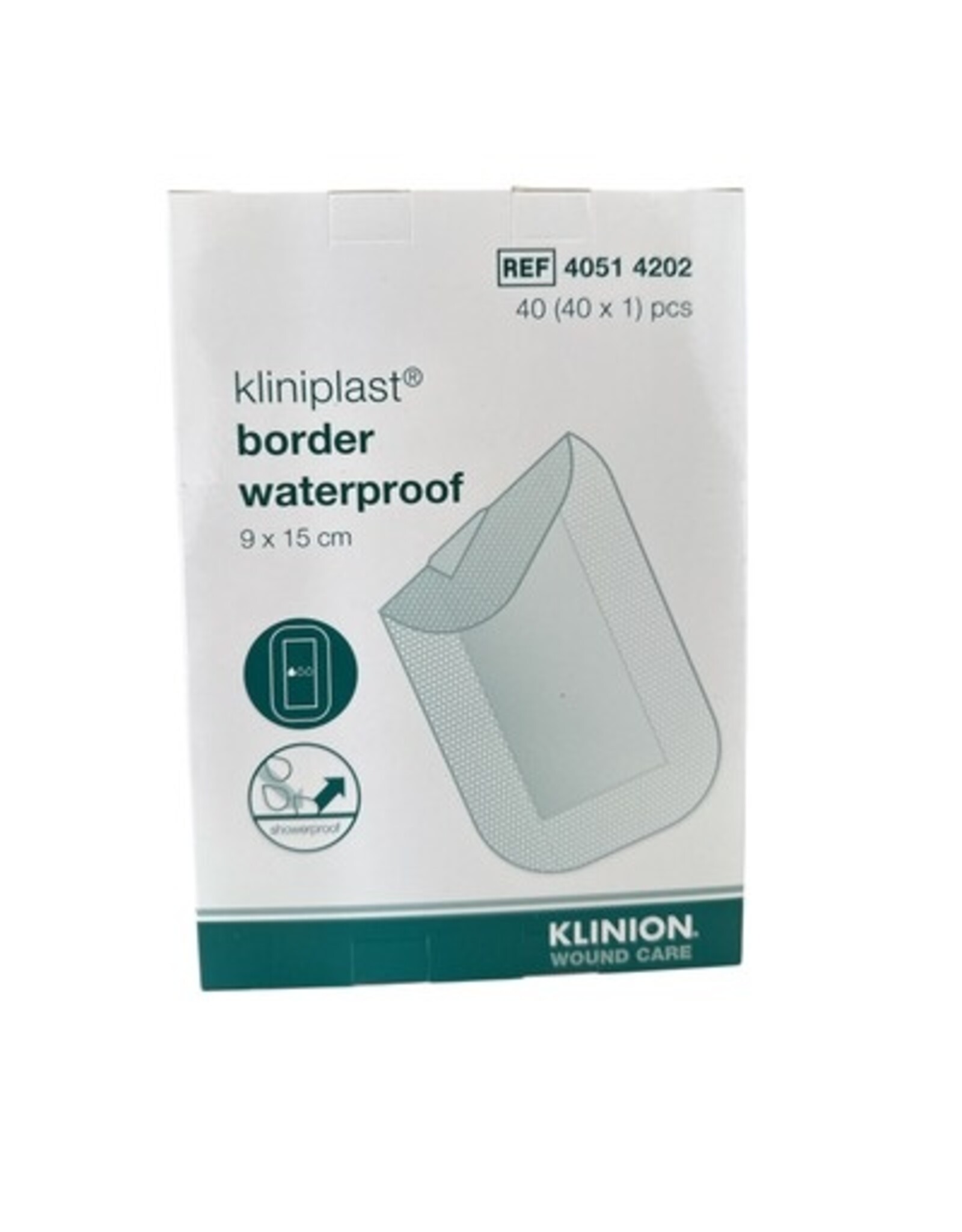 Klinion KLINION Kliniplast island plaster water-resistant - 9x15cm - 40pcs