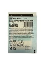 Klinion KLINION kliniderm film pad eilandpleister waterbestendig 5 x 7cm (50stuks)