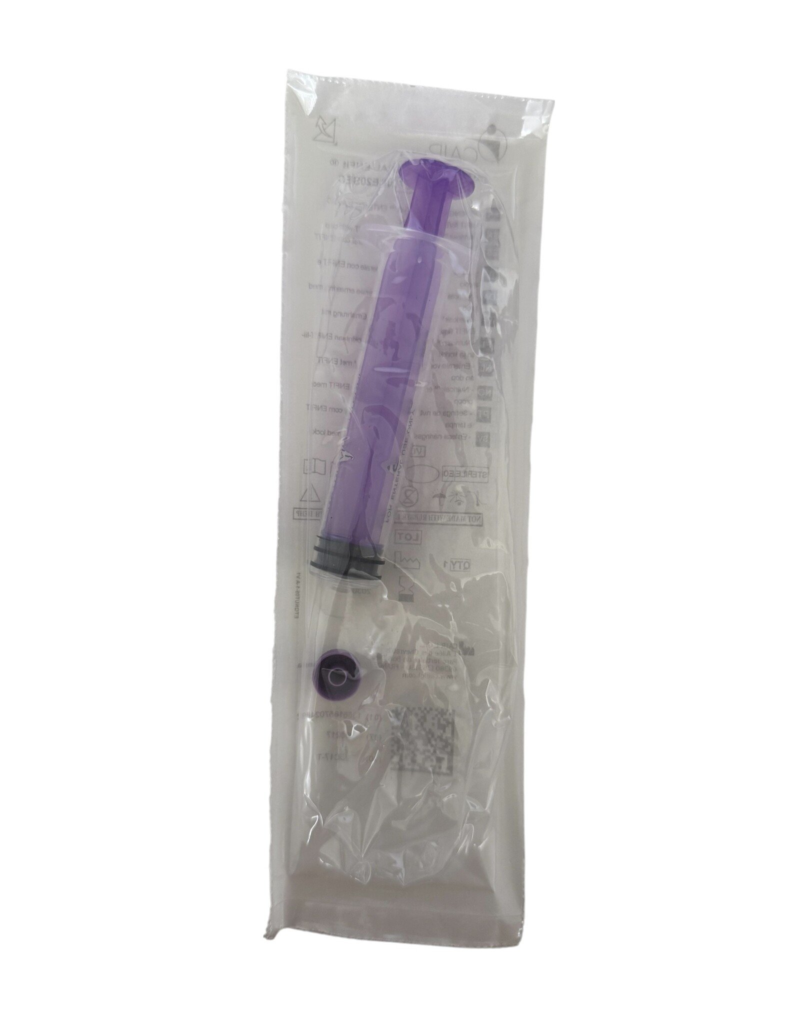 Cair Nutricair Enteral Syringe 20ml with cap- Sterile