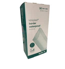 Klinion Kliniplast eilandpleister waterbestendig 9x25cm  - 30 stuks
