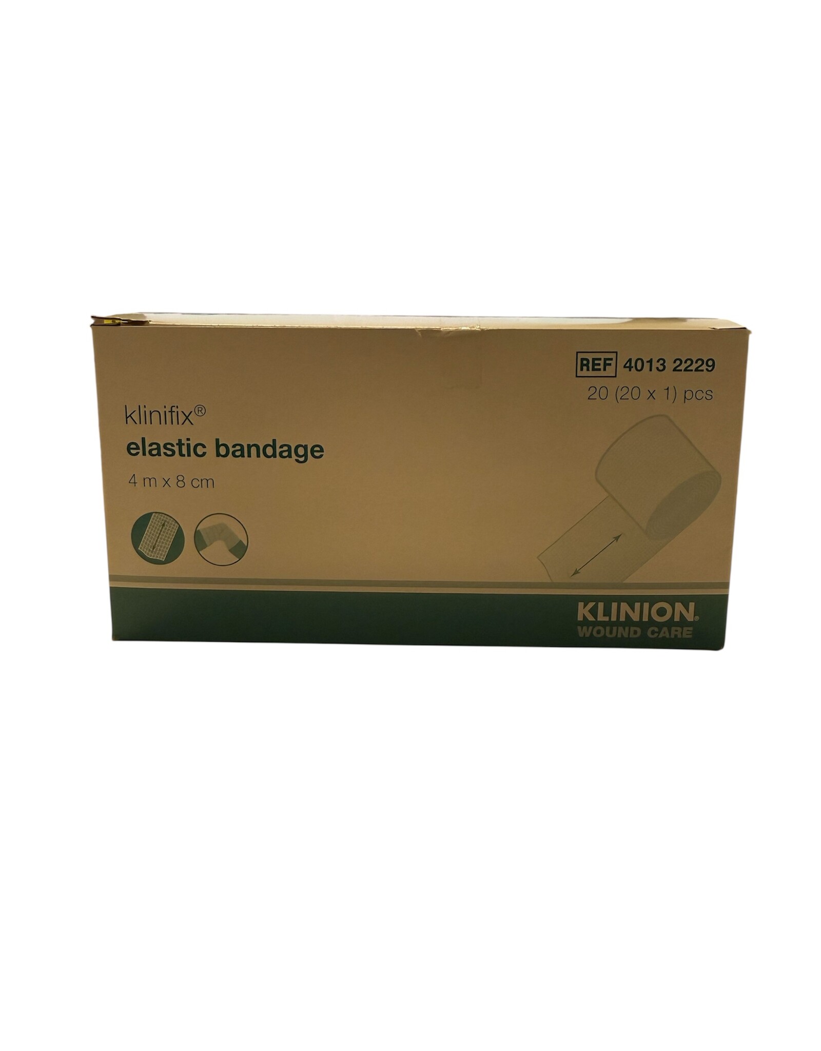 Klinion Klinifix 8cm x 4m elastic fixation bandage - Klinion