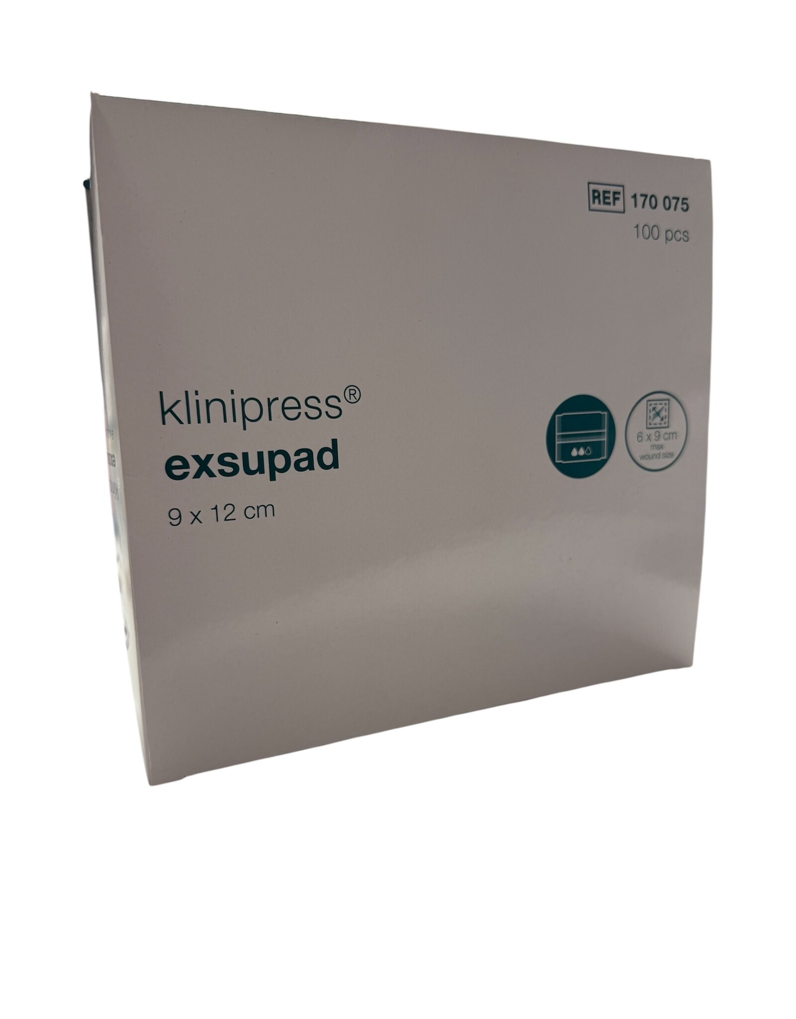 Mediq Klinion Exsupad highly absorbent wound dressing, non-sterile, 9x12cm (100 pcs.) Klinion