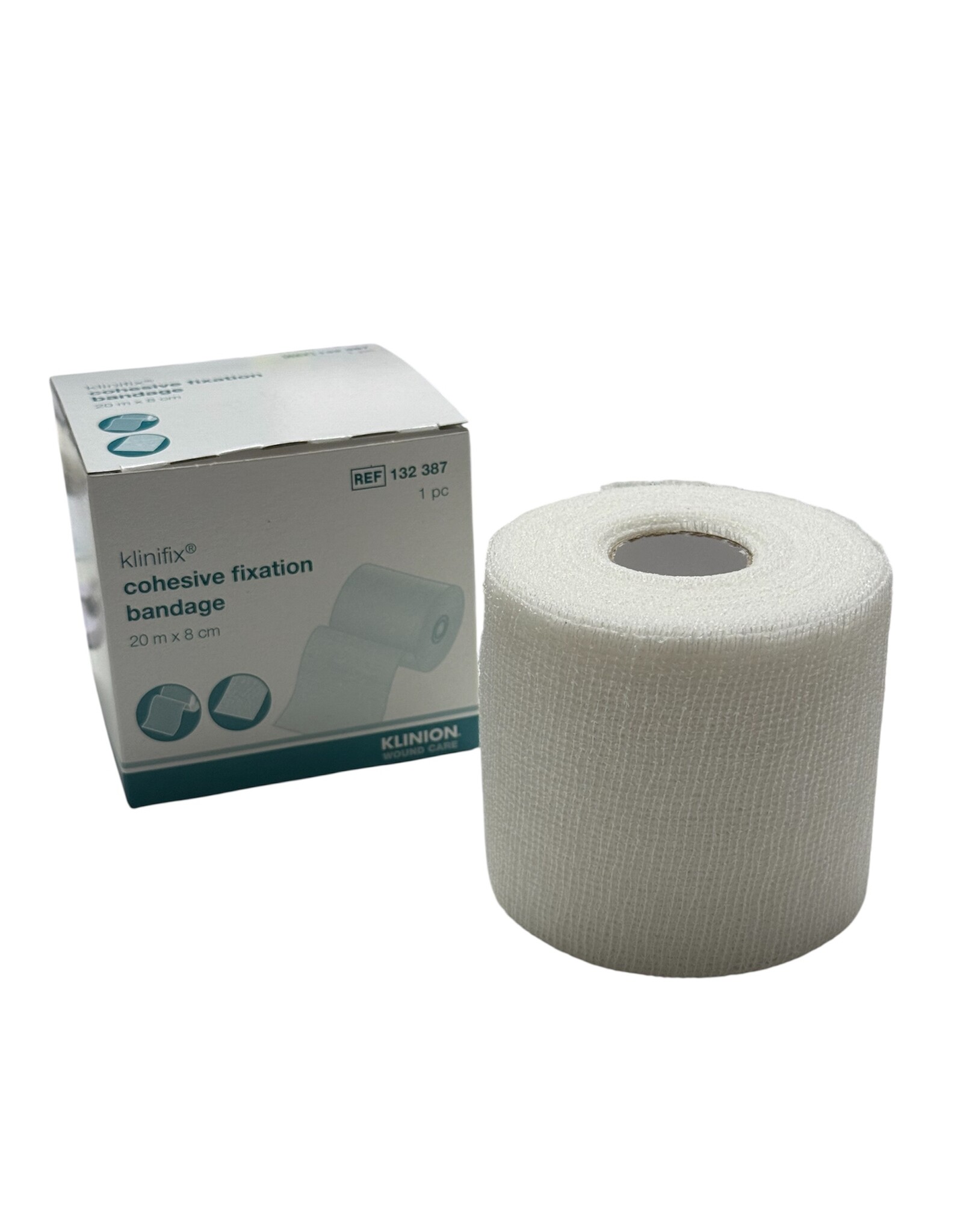 Klinion Klinifix Cohesive fixatiewindsel 8cm x 20m