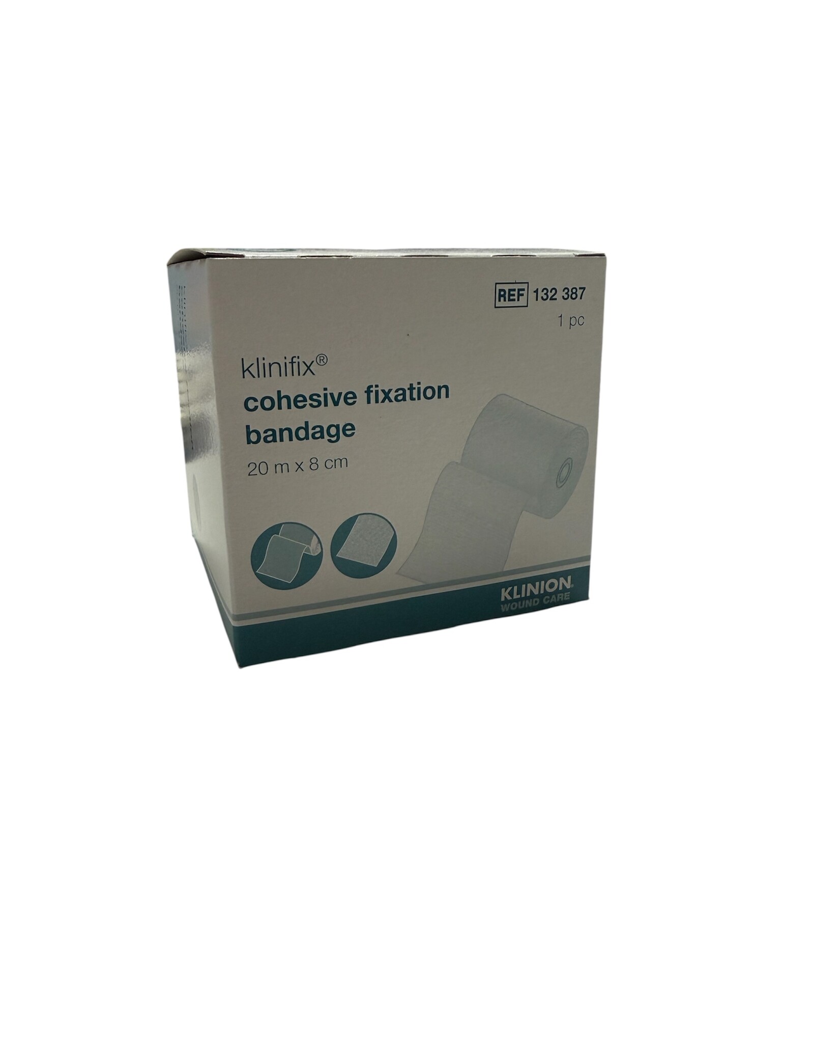 Klinion Klinifix Cohesive fixatiewindsel 8cm x 20m
