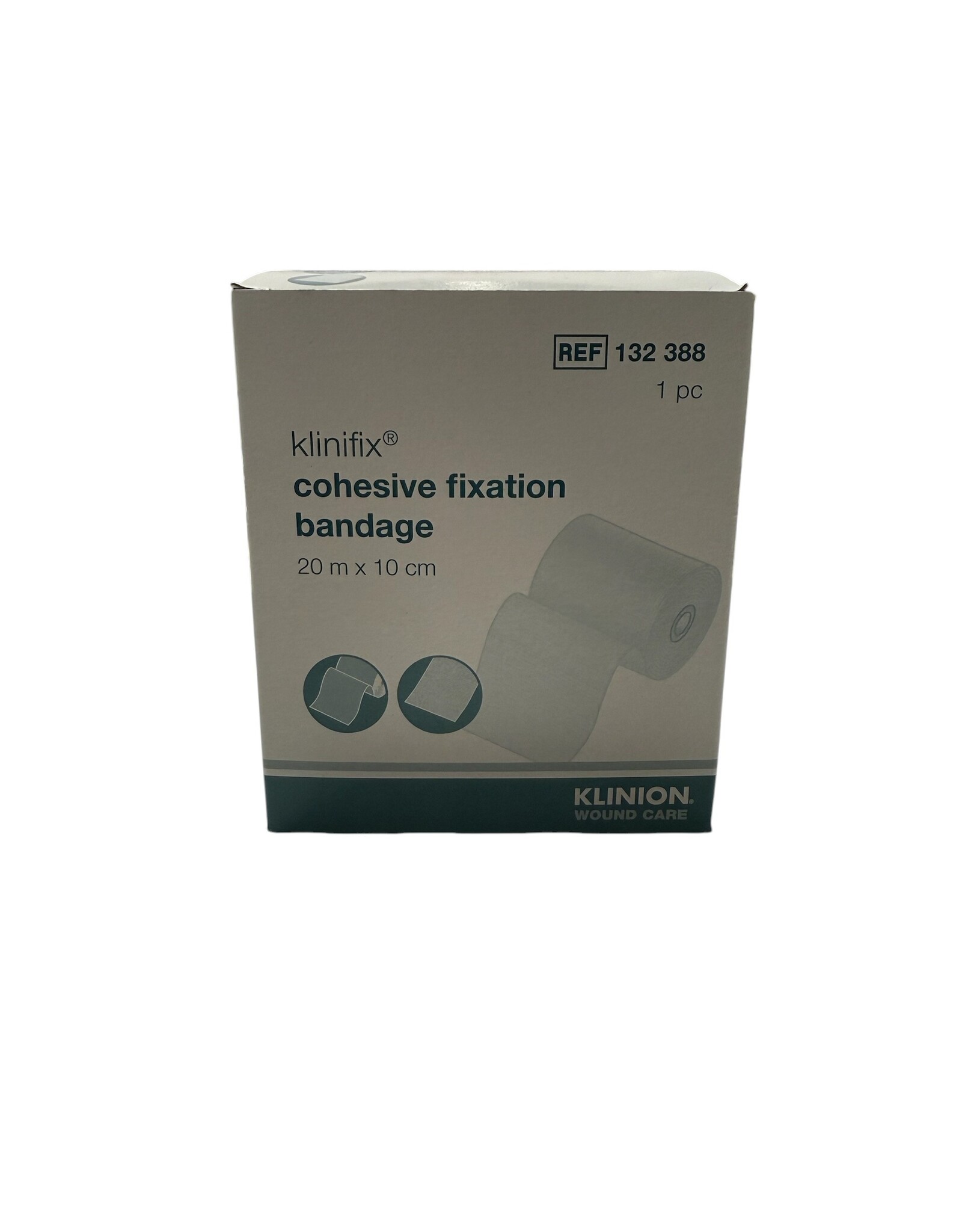 Klinion Klinifix Cohesive fixatiewindsel 10cm x 20m