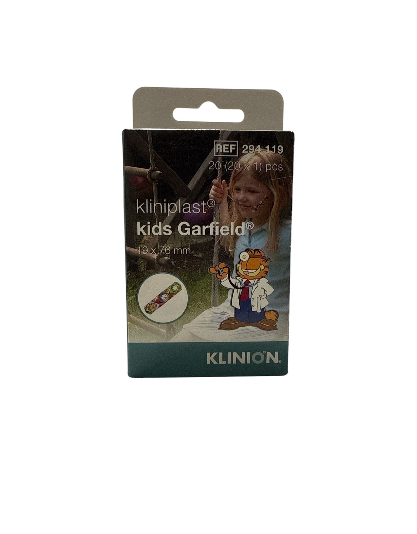 Klinion Klinion Kliniplast Kids Garfield 19x76mm - 20 stuks