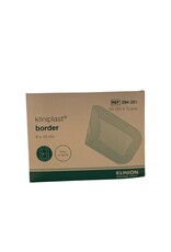 Klinion Klinion Kliniplast Nonwoven Border island plaster 8 x 10 cm white - 50 pieces sterile packed