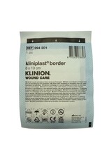 Klinion Klinion Kliniplast Nonwoven Border eilandpleister 8 x 10 cm wit - 50 stuks steriel verpakt