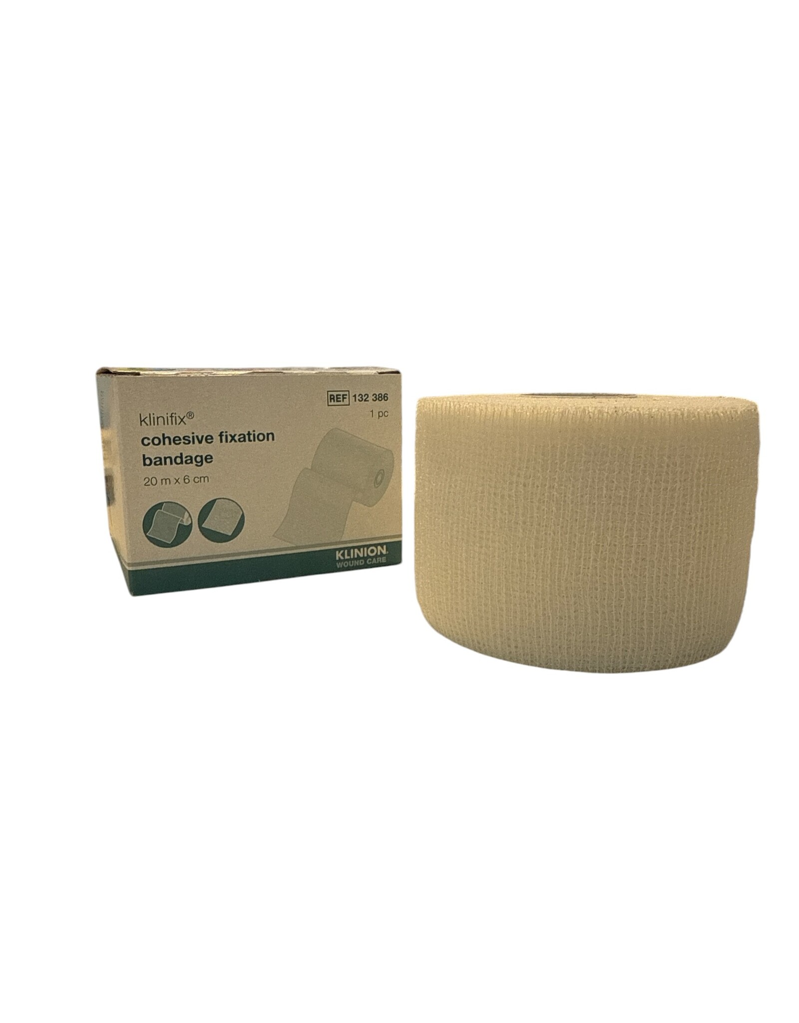 Klinion Klinifix Cohesive fixatiewindsel 6cm x 20m