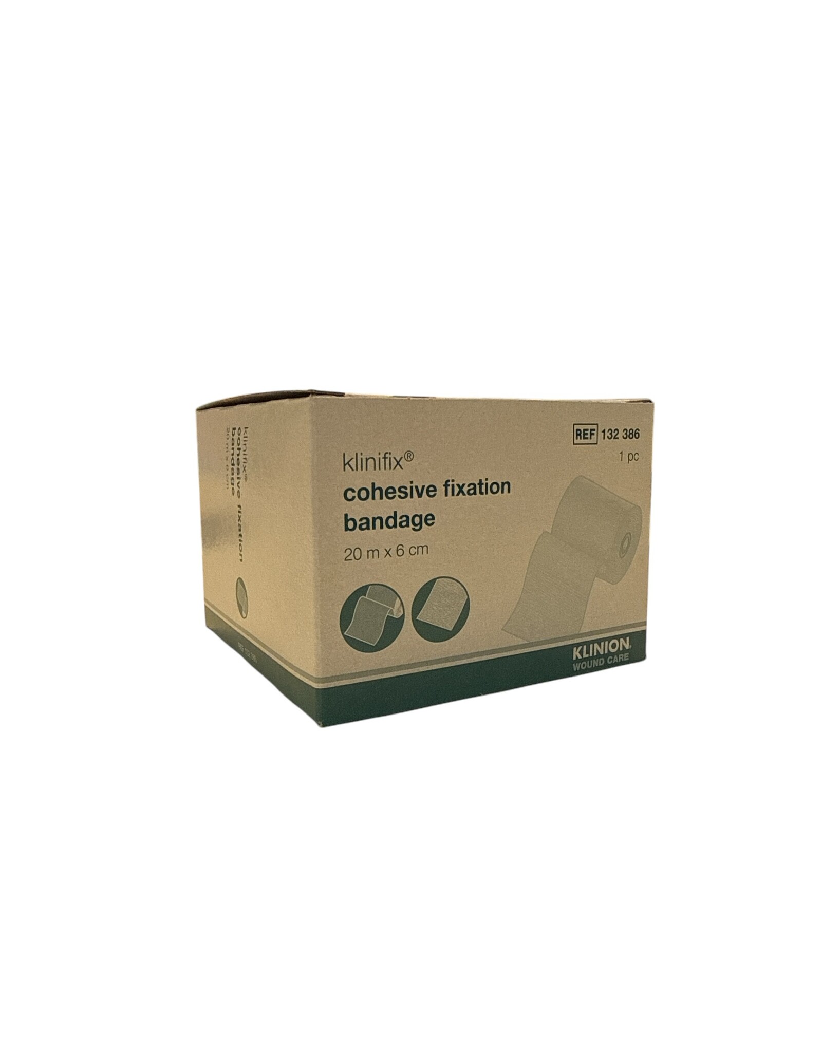 Klinion Klinifix Cohesive fixatiewindsel 6cm x 20m