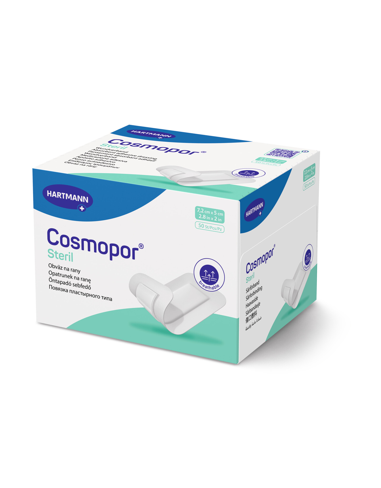 Hartman Cosmopor Sterile 7,2 x 5cm - 50 pieces