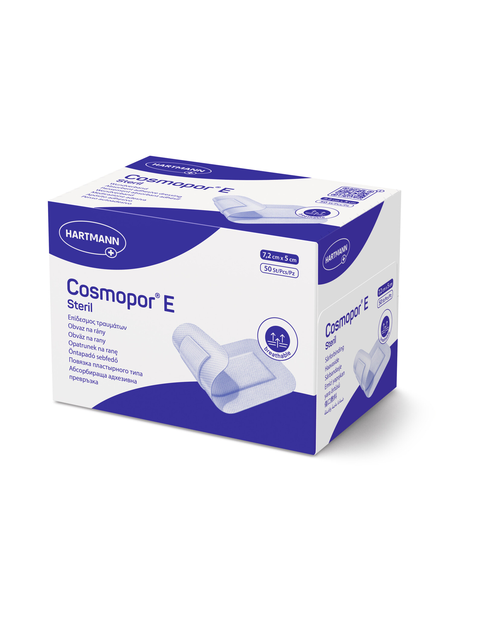 Hartman Hartmann Cosmopor E 7,2 x 5cm - 50 pieces