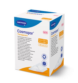 Hartman Cosmopor Transparent 5 x 7,2cm - 50 pieces