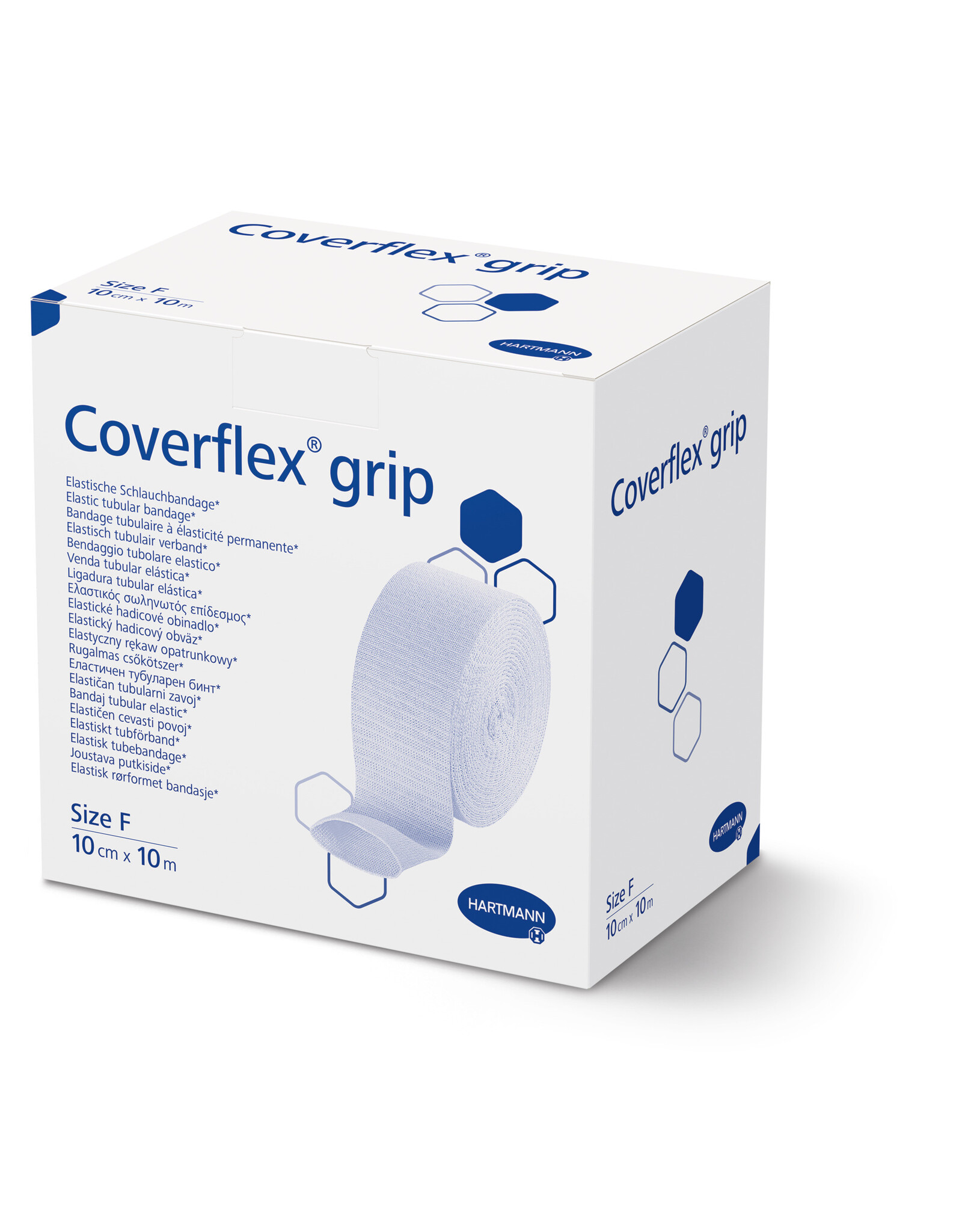 Hartman Hartmann Coverflex Grip 10cm x 10m - Maat F