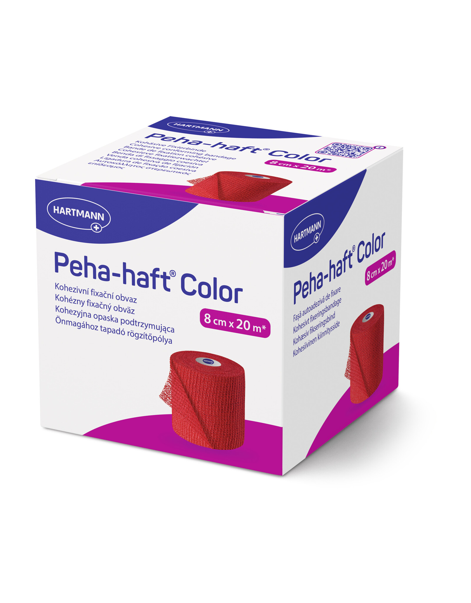 Hartmann Hartmann - Peha-haft Color Latexvrij 8cm x 20m