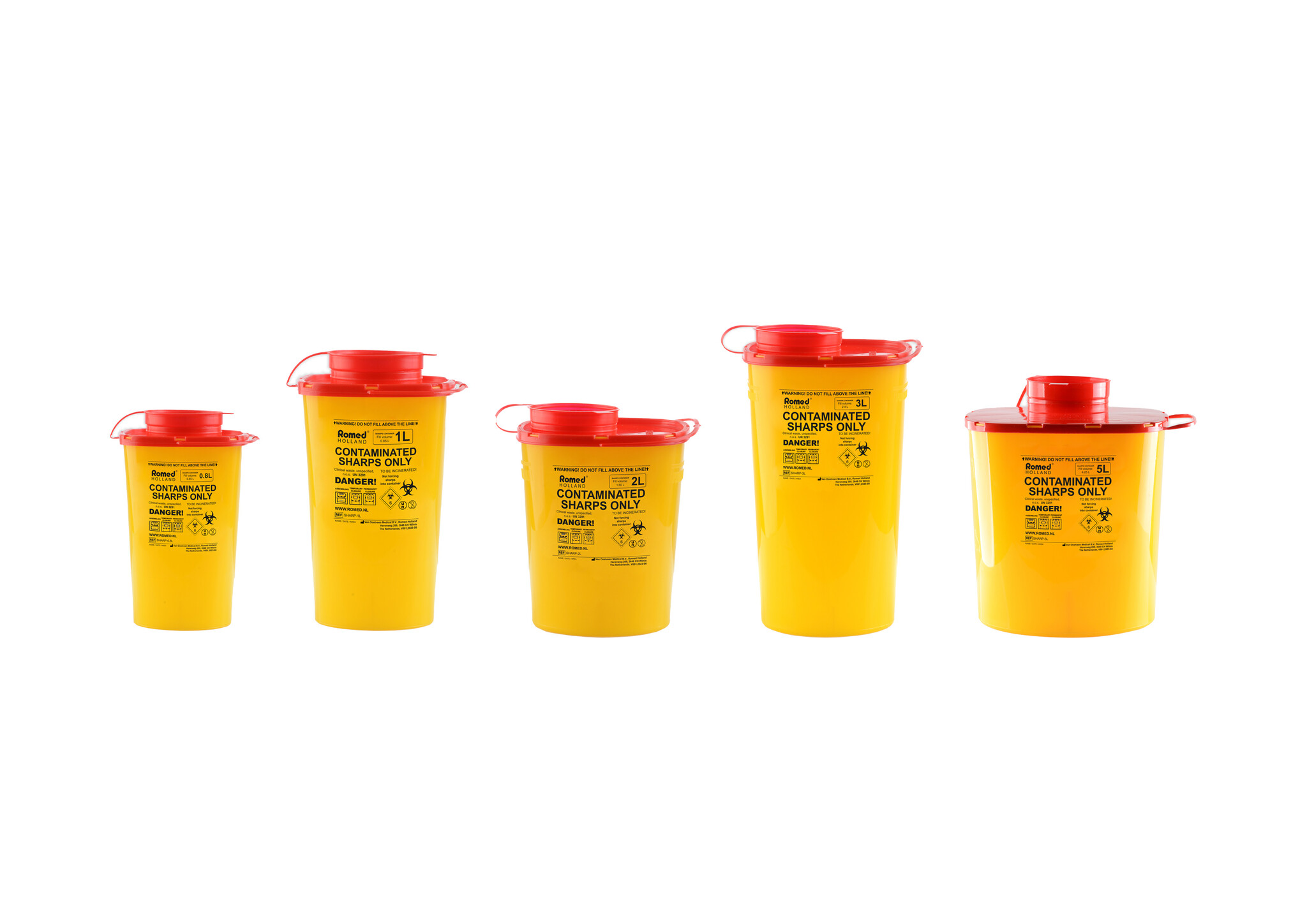 Sharp Container 1 L Sharps container Romed 1 liter