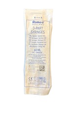 Romed Romed 3-piece syringes 60ml long tip 25 pieces Romed - Sterile packed