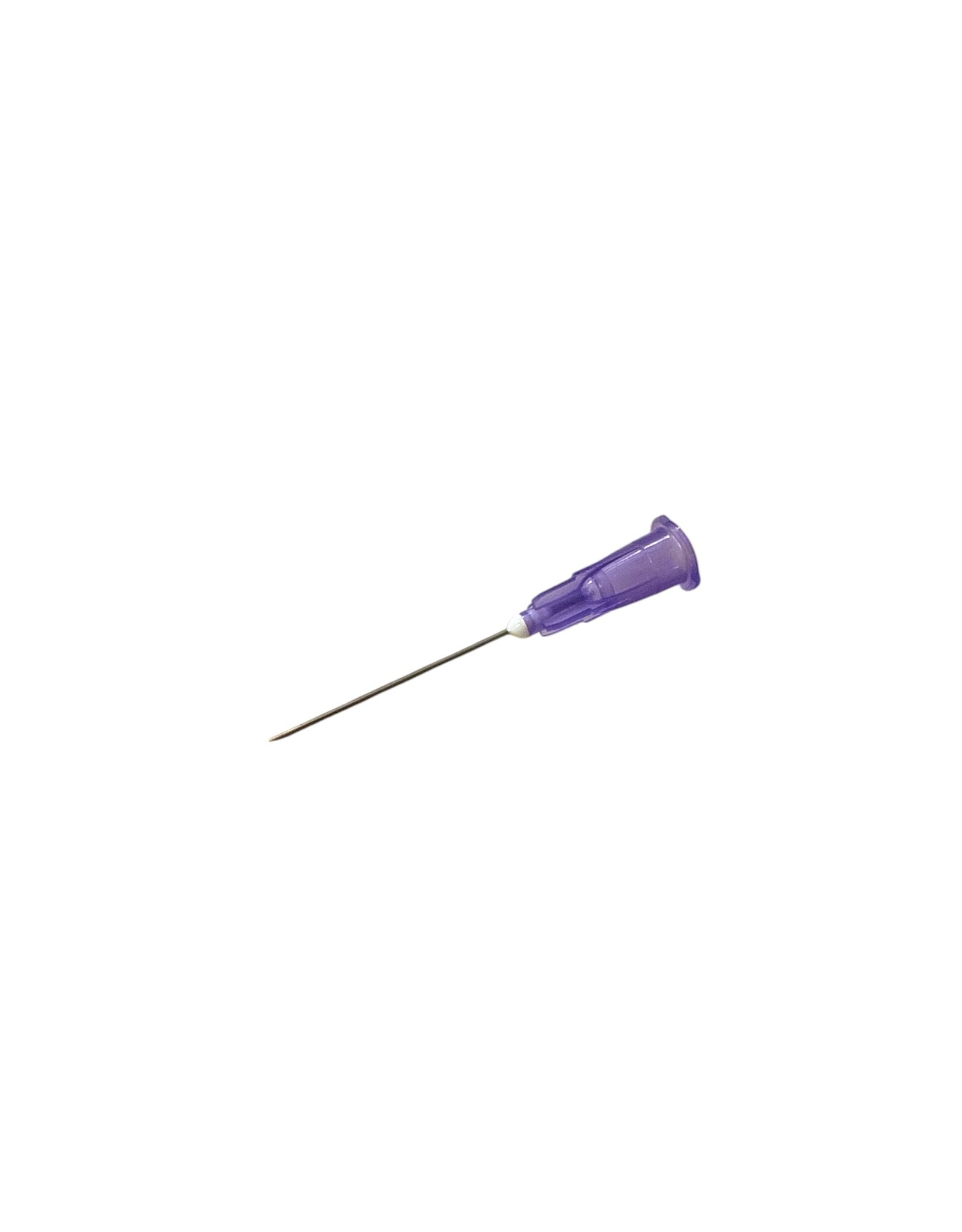 Romed Romed 100st injectienaald 24G x 1 - steriele naalden - injectienaalden - naald - Paars - Roestvrij Staal - Speciaal geslepen facet - injectie