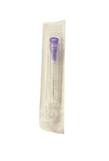 Romed Romed 100st injectienaald 24G x 1 - steriele naalden - injectienaalden - naald - Paars - Roestvrij Staal - Speciaal geslepen facet - injectie