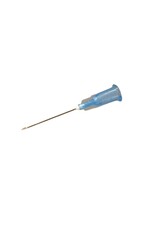 Romed Romed 100st injectienaald 23G x 1 - steriele naalden - injectienaalden - naald - Blauw - Roestvrij Staal - Speciaal geslepen facet - injectie
