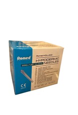 Romed Romed 100 pcs injection needle 23G x 1.25 - sterile needles - injection needles - needle - Blue - Stainless Steel - Specially ground facet - injection