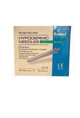 Romed Romed 100 pcs injection needle 21G x 1.5 - sterile needles - injection needles - needle - Green - Stainless Steel - Specially ground facet - injection