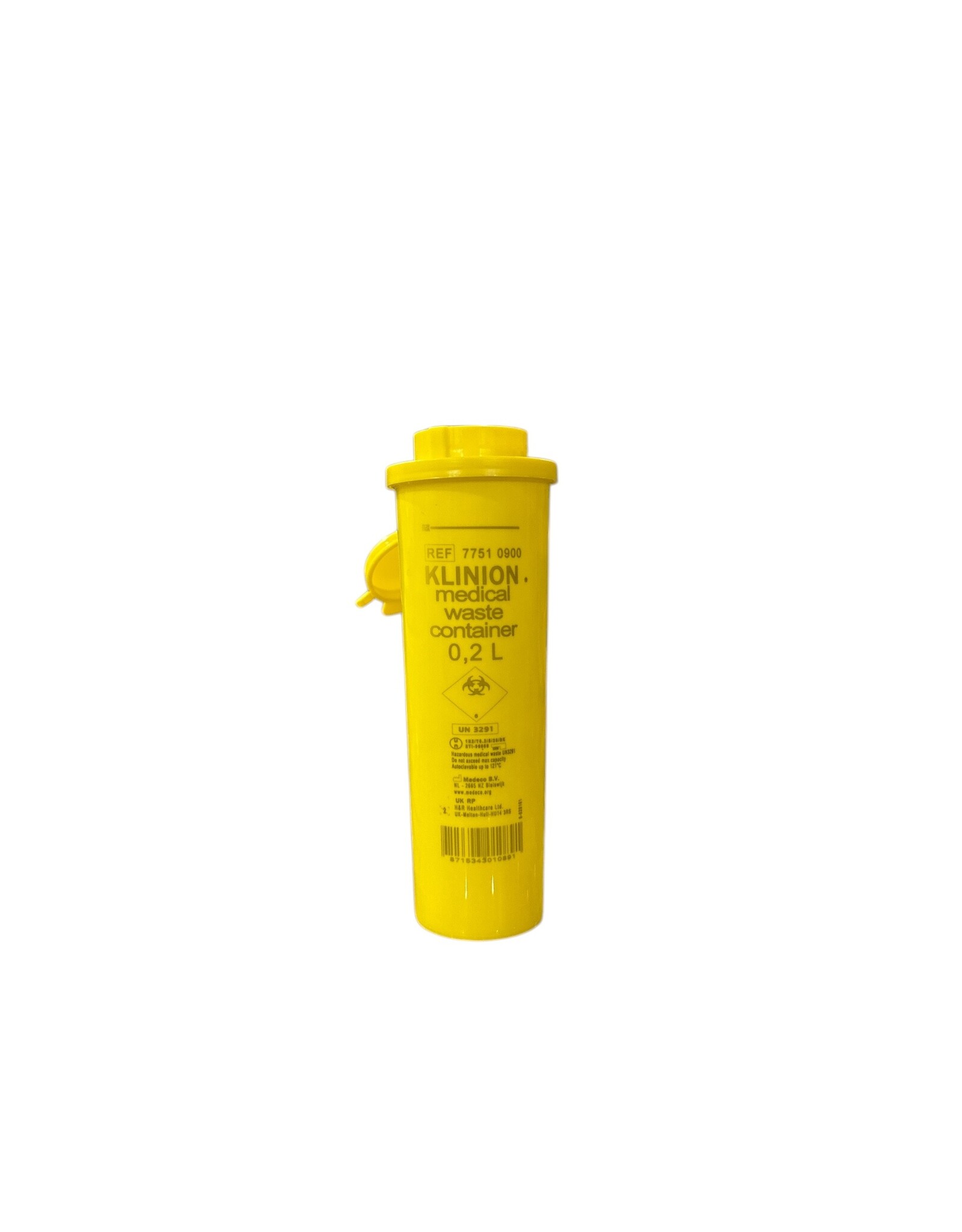 Klinion KLINION easy care sharps container - 0.2 liters