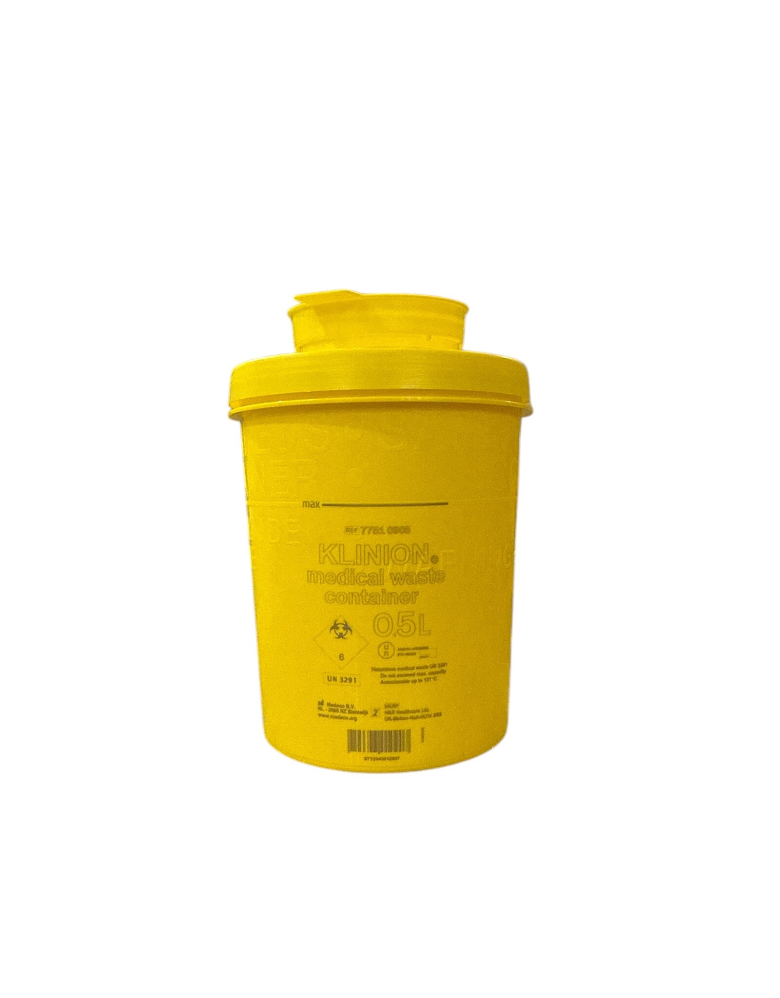 Klinion KLINION easy care naaldencontainer -  0.5 liter
