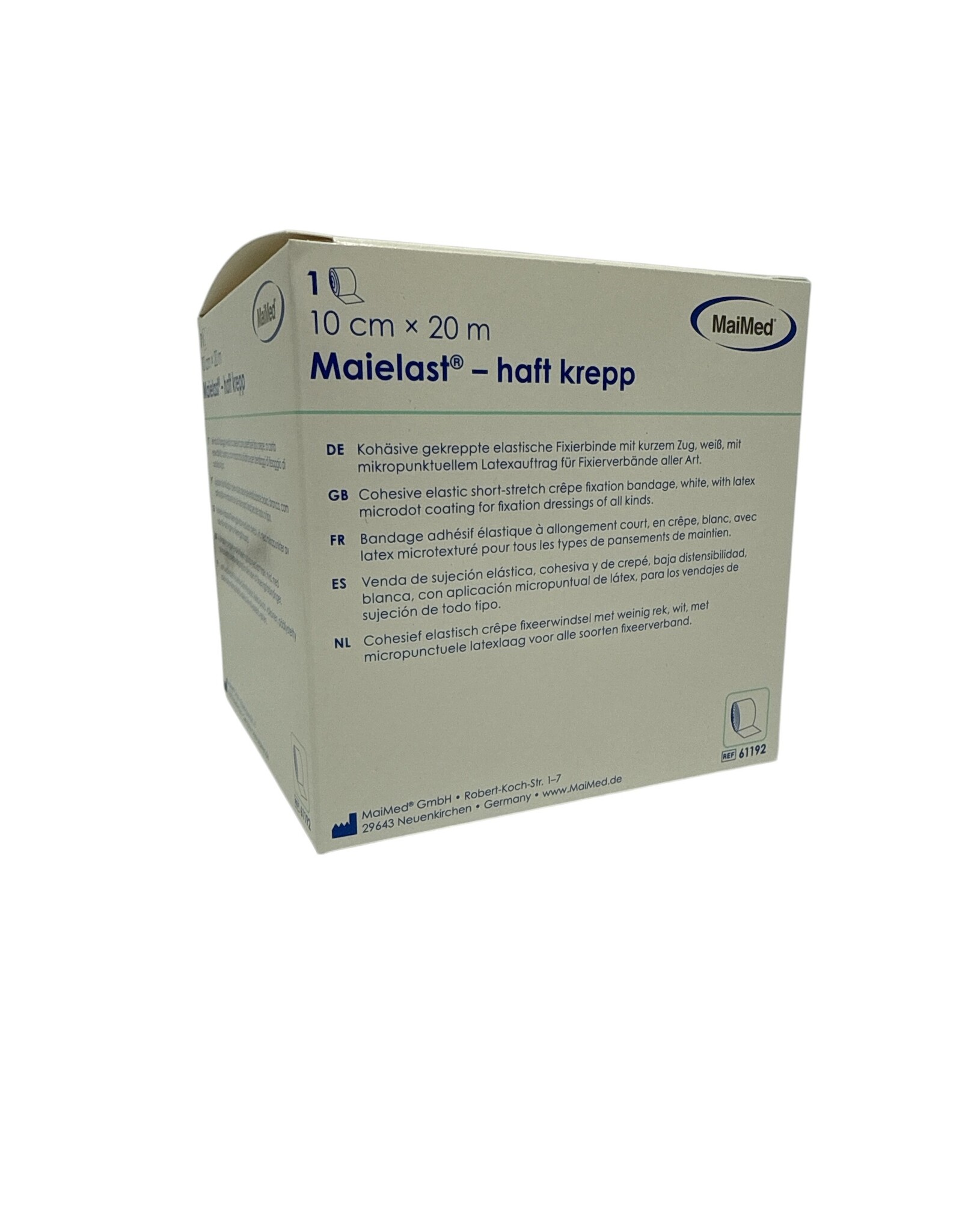 Maimed Maielast-haft crêpe - fixation bandage 10cm x 20m