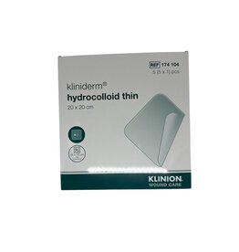 Klinion Kliniderm 20 x 20cm hydro thin hydrocolloid bandage