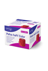 Hartmann Hartmann - Peha-haft Color Latexvrij 6cm x 20m - Rood