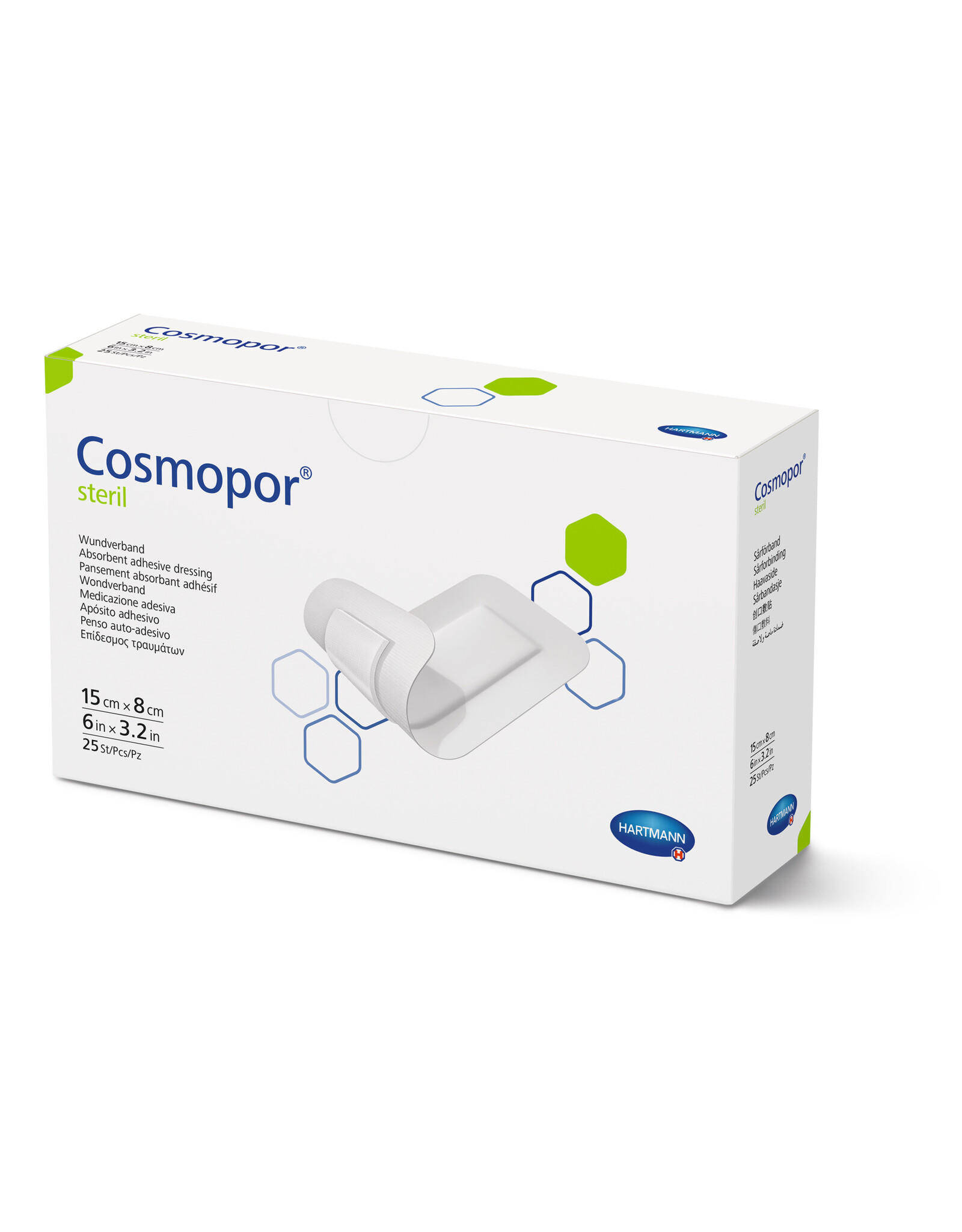 Hartman Hartmann Cosmopor Steriel 15 x 8cm - 25 pieces