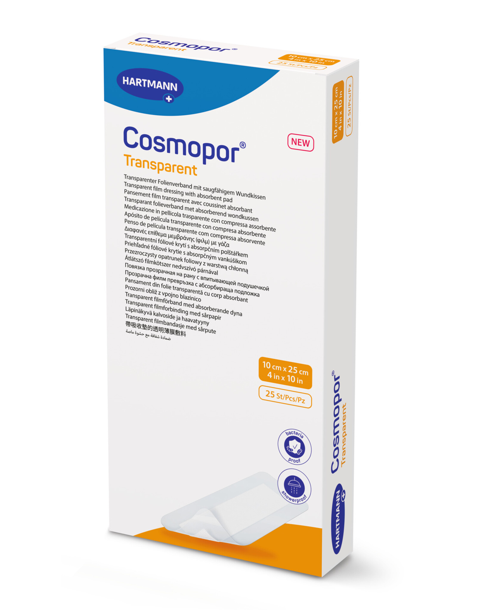 Hartman Hartmann Cosmopor Transparent 10 x 25cm - 25 stuks