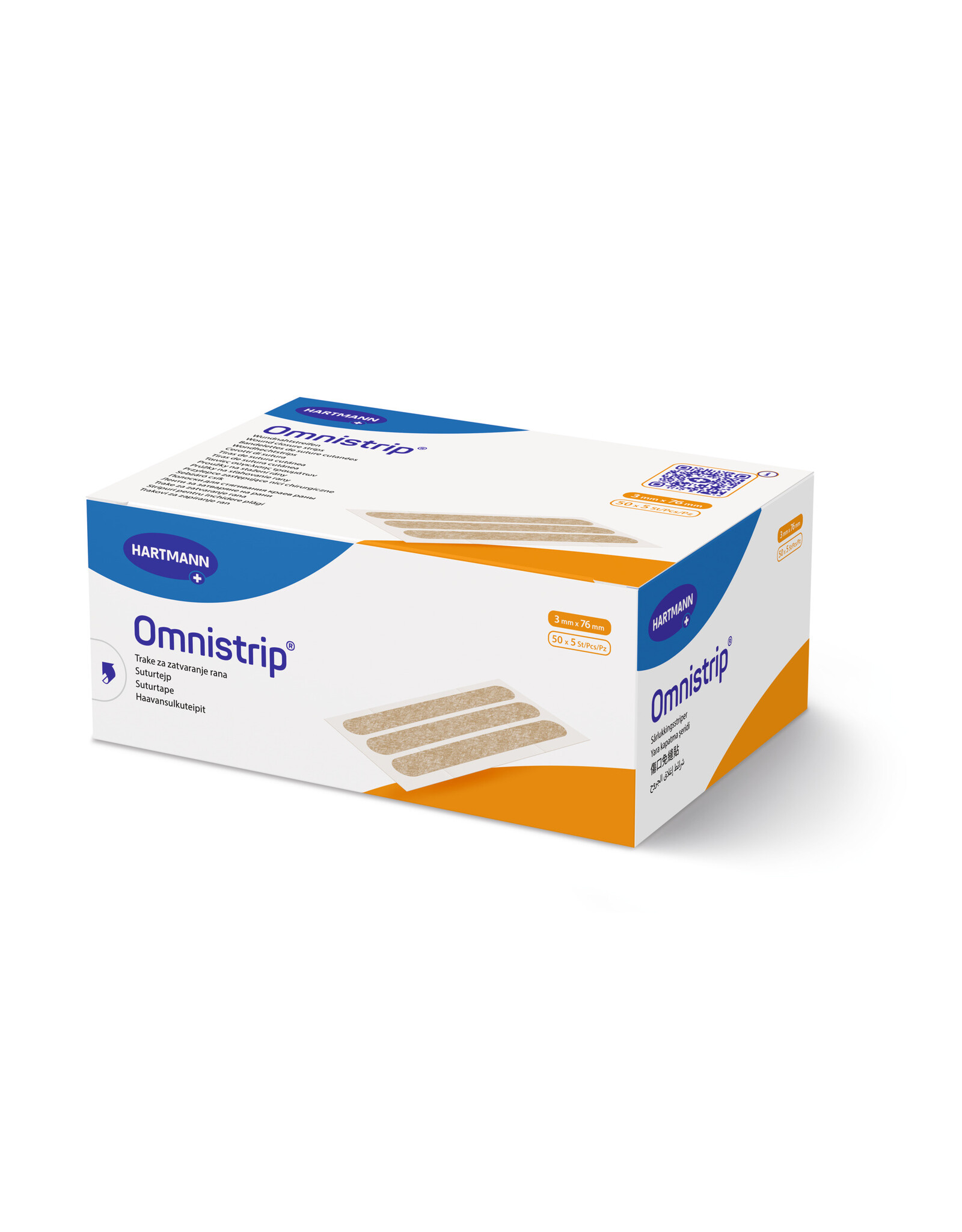 Hartmann Hartmann - Omnistrip® – Adhesive Skin Closures (Steri-Strips) 3 mm x 76 mm – 300 pieces