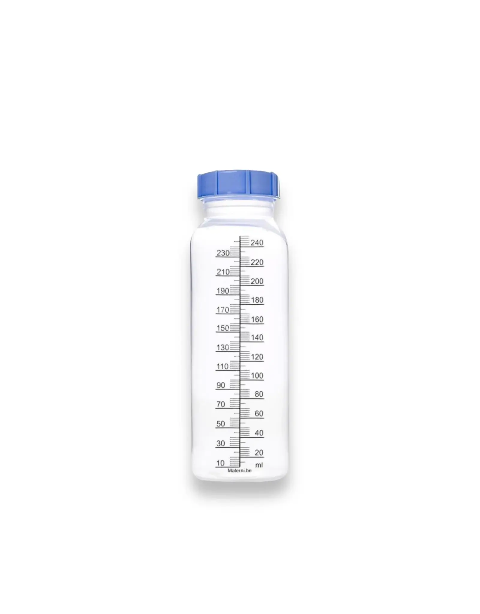 Materni Materni Moedermelkfles - 240 ml - met dop tbv borstvoeding
