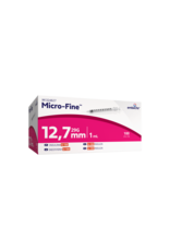 EMBECTA BD Microfine insulin syringe 1ml + needle 0.33x12.7mm U100