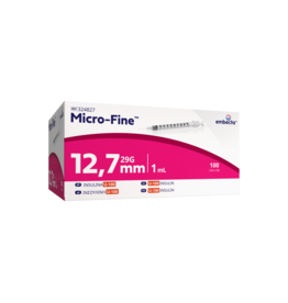 EMBECTA BD Microfine insulin syringe 1ml + needle 0.33x12.7mm U100