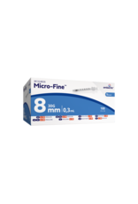 EMBECTA BD Microfine insulin syringe 0.3ml + needle 0.30x8mm U100