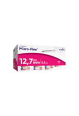 EMBECTA BD Microfine insulinespuit 0,5ml + naald 0,33x12,7mm U100