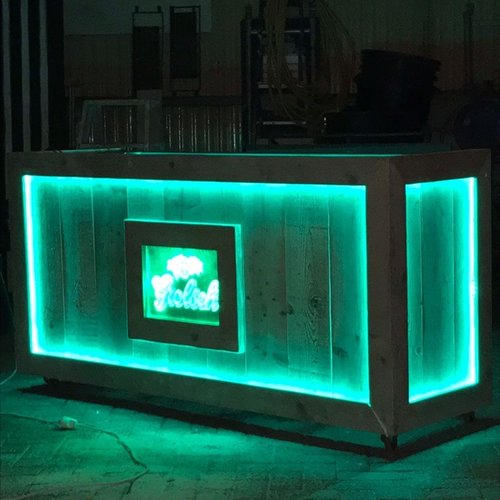 Udendørs lysslange med  LED-strip - Grøn