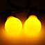 Gul LED-pære - 2 el. 5 watt / Ø60