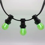 Grøn filament LED-pære - 1 watt