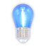 Blå filament LED-pære - 1 watt / Ø44