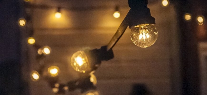 Referencebilleder af varmhvide LED-pærer