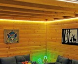 Referencebilleder af lysslanger med LED-strips