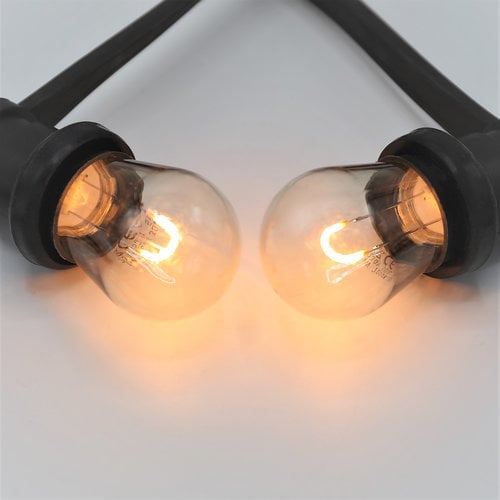 Varmhvid LED-pære med U-formet filament - 0,6 watt