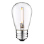 Pakke med 15 eller 25 stk. LED-pærer i plast - 1 watt / Ø44 / dæmpbare