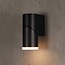 Rotérbar væglampe, IP54, sort - Demy
