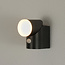 Rotérbar væglampe inkl. sensor, IP54, sort - Demy