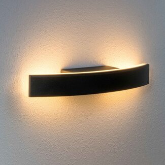 Udendørs designer væglampe - Dean - sort